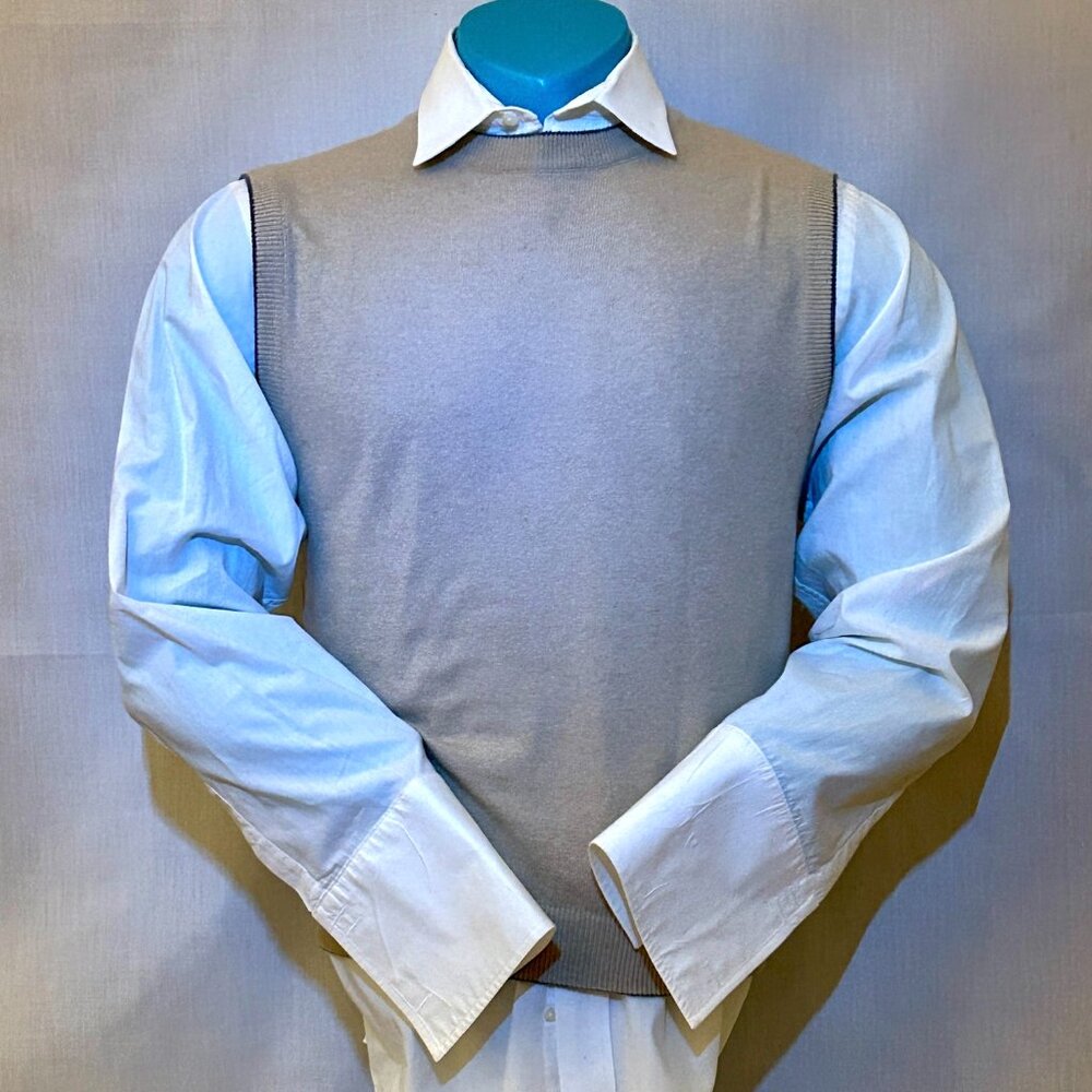 JOHNNY LAMBS Made in Italy, Unique, Casual, Elegant Vest Size XL